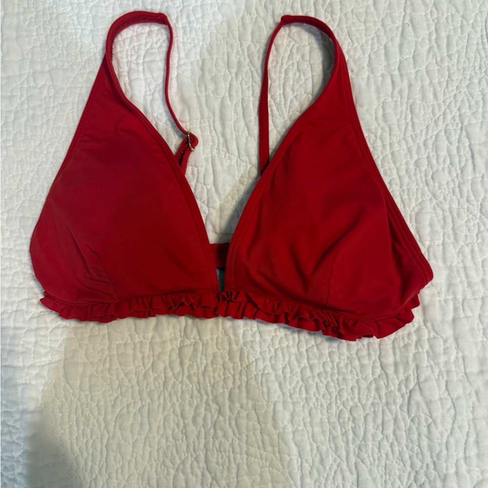 Kate Spade Vibrant Red Swimwear Top